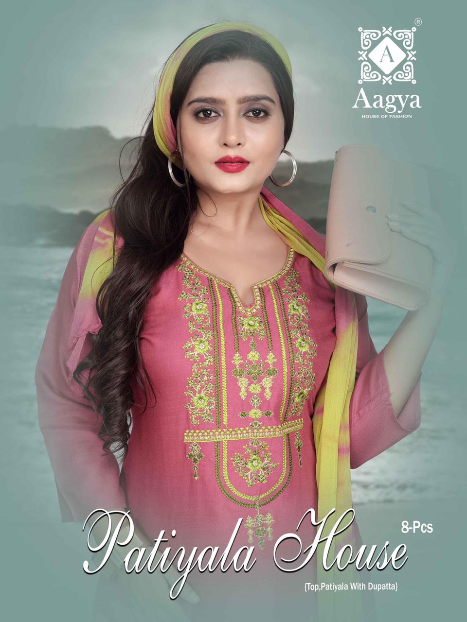 Aagya Patiyala House Fancy Designer Ready Made Regular Wear Dress Collection